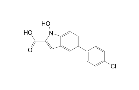5-(4-Chlorophenyl)-1-hydroxy-1H-indole-2-carboxylic acid