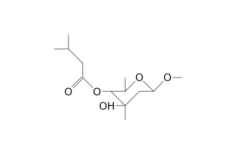 4-Isovaleric.beta.-methyl-mycaroside ester