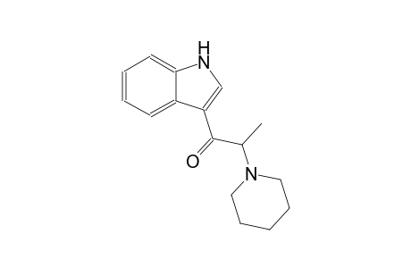 1-(1H-indol-3-yl)-2-(1-piperidinyl)-1-propanone
