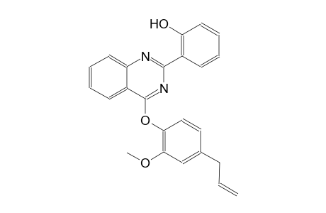 2-[4-(4-allyl-2-methoxyphenoxy)-2-quinazolinyl]phenol