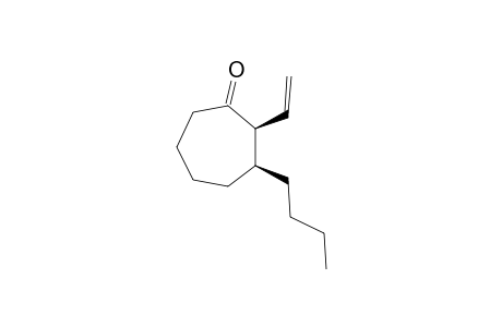 (2S*,3S*)-3-Butyl-2-ethenylcycloheptanone