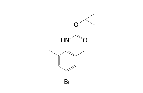 tert-Butyl 4-bromo-2-iodo-6-methylphenylcarbamate