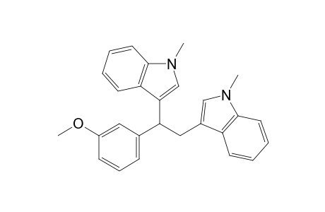 3,3'-(1-(3-Methoxyphenyl)ethane-1,2-diyl)bis(1-methyl-1H-indole)