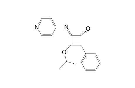 3-Isopropoxy-2-phenyl-4-N-(4-pyridylimino)cyclobut-2-en-1-one
