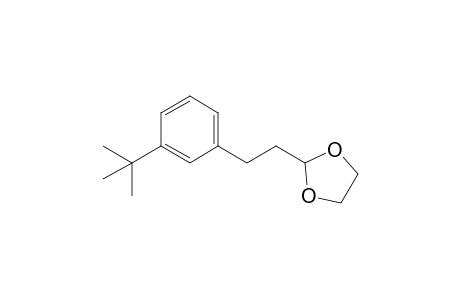 2-[2-(3-tert-butylphenyl)ethyl]-1,3-dioxolane