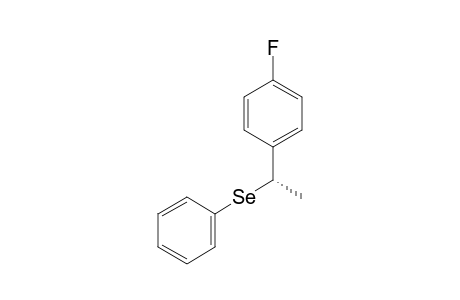 1-(4-Fluorophenyl)ethyl-phenylselane