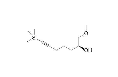 (S)-1-methoxy-7-(trimethylsilyl)hept-6-yn-2-ol