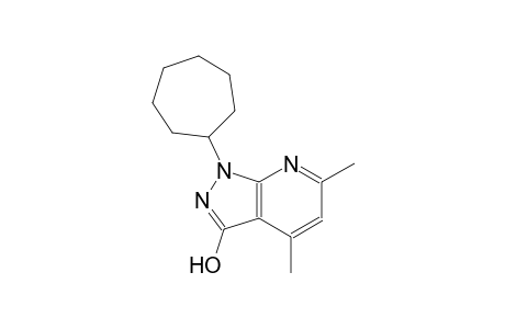 1-Cycloheptyl-4,6-dimethyl-1,2-dihydro-3H-pyrazolo[3,4-b]pyridin-3-one