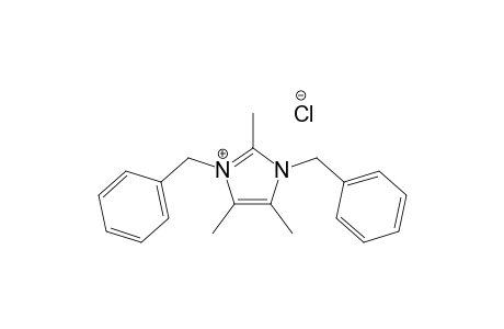 LEPIDILINE-B;1,3-DIBENZYL-2,4,5-TRIMETHYLIMIDAZOLIUM-CHLORIDE