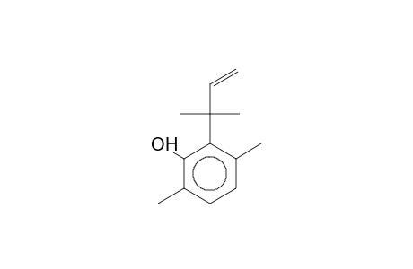 2-(1,1-Dimethyl-2-propenyl)-3,6-dimethylphenol