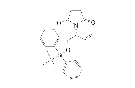 (5RS)-1-[(1R)-1-(TERT.-BUTYLDIPHENYLSILYLOXYMETHYL)-ALLYL]-5-HYDROXYPYRROLIDIN-2-ONE;ISOMER-A