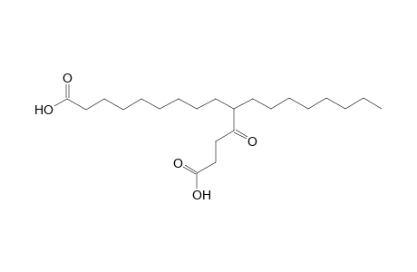 9 / 10 -[3'-(Hydroxycarbonyl)-1'-(oxopropyl)]octadecanoic acid