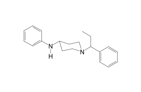 N-Phenyl-1-(1-phenylpropan-1-yl)piperidin-4-amine