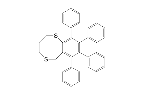 9,10,11,12-Tetraphenyl-2,6-dithiabicyclo[6.4.0]dodeca-8,10,12-triene