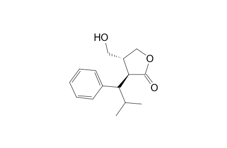 (3S,4R)-4-(Hydroxymethyl)-3-(1-phenylisobutyl)tetrahydrofuranone