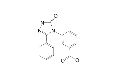 3-PHENYL-4-(3-CARBOXYPHENYL)-4,5-DIHYDRO-1H-1,2,4-TRIAZOL-5-ONE