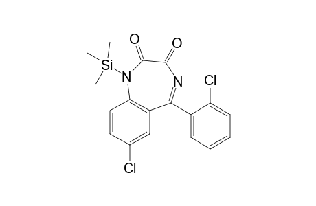 Lorazepam-A (-2H) TMS