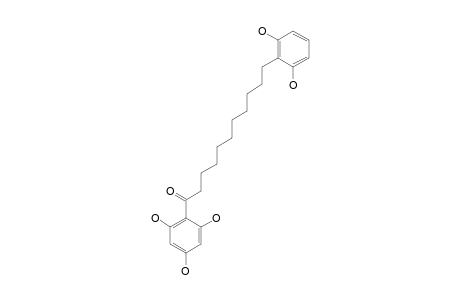 ARDISINONE-D;1-(2,4,6-TRIHYDROXYPHENYL)-11-(2,6-DIHYDROXYPHENYL)-UNDECAN-1-ONE