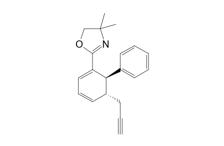 trans-4,5-Dihydro-4,4-dimethyl-2-[6-phenyl-5-(2-propynyl)-1,3-cyclohexadien-1-yl]oxazole