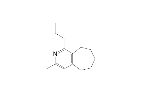 3-Methyl-1-propyl-6,7,8,9-tetrahydro-5H-cyclohepta[c]pyridine