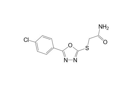 [5-(4-Chlorophenyl)-1,3,4-oxadiazol-2-ylthio]acetamide