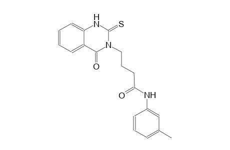 3-quinazolinebutanamide, 1,2,3,4-tetrahydro-N-(3-methylphenyl)-4-oxo-2-thioxo-
