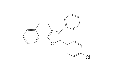 2-(4-Chlorophenyl)-3-phenyl-4,5-dihydronaphtho[1,2-b]furan