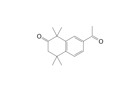 7-Acetyl-1,1,4,4-tetramethyl-3,4-dihydro-2(1H)-naphthalenone
