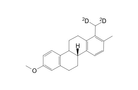 3-Methoxy-17-methyl-17a-(dideuteriomethyl)-17a-homo-18-norestra-1,3,5(10),13,15,17-hexaene