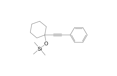 Silane, trimethyl[[1-(phenylethynyl)cyclohexyl]oxy]-