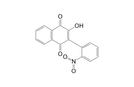2-Hydroxy-3-(2-nitrophenyl)-1,4-naphthoquinone