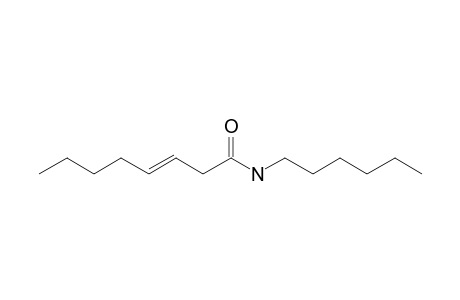 oct-3-Enoylamide, N-hexyl-