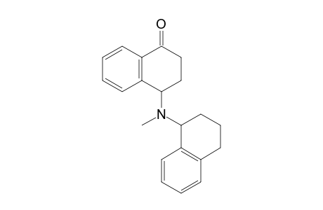 4-[Methyl(1,2,3,4-tetrahydro-1-naphthalenyl)amino]-1,2,3,4-tetrahydro-1-naphthalenone