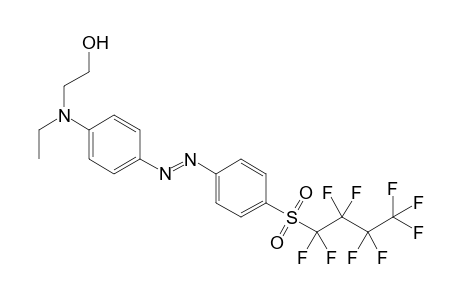 4-[4-(Perfluorobutylsulfonyl)phenylazo]-N-ethyl-N-(2-hydroxyethyl)aniline