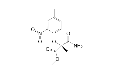 (R)-(-)-Methyl 2-carbomyl-2-(4-methyl-2-nitrophenyloxy)propanoate