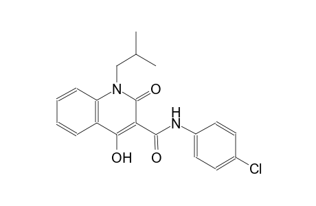 3-quinolinecarboxamide, N-(4-chlorophenyl)-1,2-dihydro-4-hydroxy-1-(2-methylpropyl)-2-oxo-