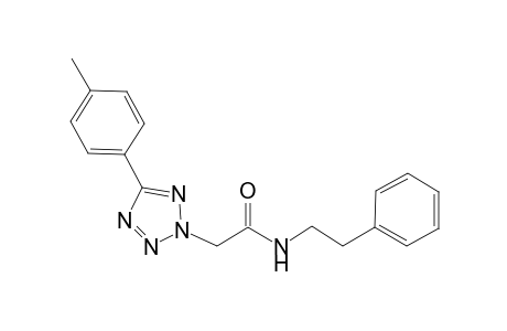 N-Phenethyl-2-(5-p-tolyl-tetrazol-2-yl)-acetamide