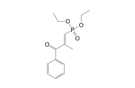 DIETHYL-(E)-2-METHYL-3-OXO-3-PHENYLPROP-1-ENYLPHOSPHONATE