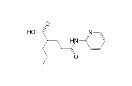 pentanoic acid, 5-oxo-2-propyl-5-(2-pyridinylamino)-