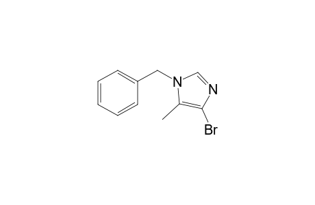 4-Bromo-5-methyl-1-(phenylmethyl)imidazole
