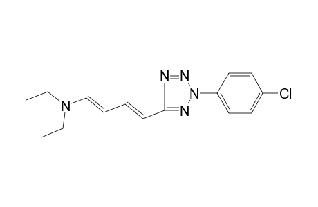 (1E,3E)-4-[2-(4-Chlorophenyl)-2H-tetraazol-5-yl]-N,N-diethyl-1,3-butadien-1-amine