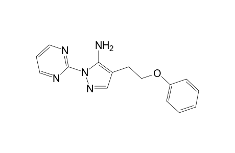 1H-Pyrazol-5-amine, 4-(2-phenoxyethyl)-1-(2-pyrimidinyl)-