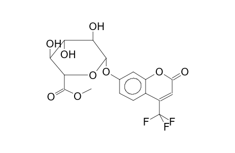 METHYL(4-TRIFLUOROMETHYLUMBELLIFERYL-BETA-D-GLUCOPYRANOSYL)URONATE
