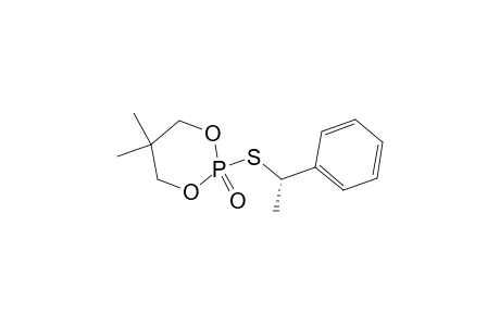 (S)-(-)-2-[(1-Methylbenzyl)thio]-2-oxo-5,5-dimethyl-1,3,2-dioxaphosphorinane