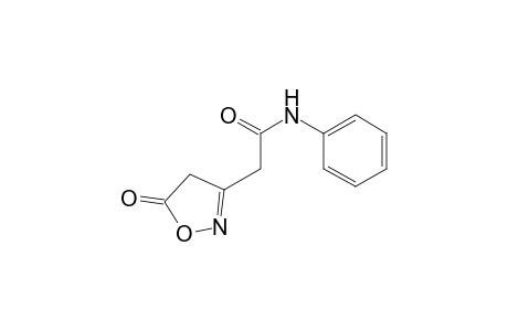 3-Isoxazoleacetamide, 4,5-dihydro-5-oxo-N-phenyl-