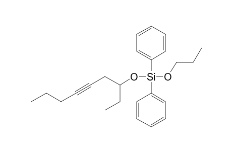 Silane, diphenyl(non-5-yn-3-yloxy)propoxy-