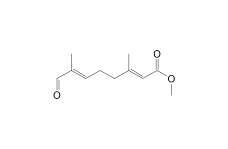 (2E,6E)-3,7-dimethyl-8-oxoocta-2,6-dienoic acid methyl ester