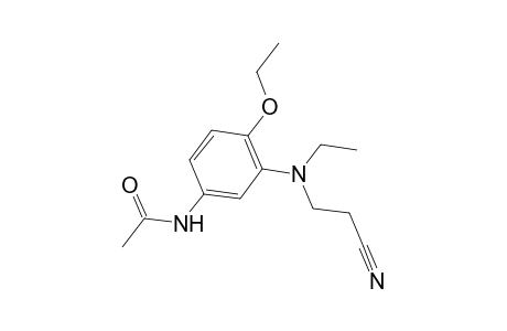 Acetamide, N-[3-[(2-cyanoethyl)ethylamino]-4-ethoxyphenyl]-