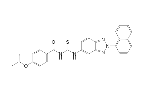 N-(4-isopropoxybenzoyl)-N'-[2-(1-naphthyl)-2H-1,2,3-benzotriazol-5-yl]thiourea