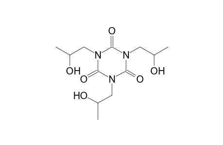 1,3,5-triazine-2,4,6(1H,3H,5H)-trione, 1,3,5-tris(2-hydroxypropyl)-